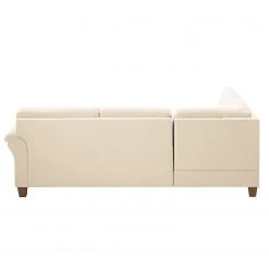 Ars Natura Ecksofa Davao - Microfaser -Wohnzimmermöbel boutique en ligne ecksofa davao microfaser ottomane davorstehend links mit schlaffunktion creme 4796716