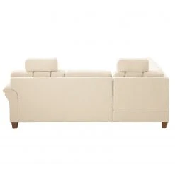Ars Natura Ecksofa Davao - Microfaser -Wohnzimmermöbel boutique en ligne ecksofa davao microfaser ottomane davorstehend links mit schlaffunktion creme 4796720