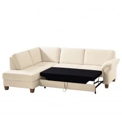 Ars Natura Ecksofa Davao - Microfaser -Wohnzimmermöbel boutique en ligne ecksofa davao microfaser ottomane davorstehend links mit schlaffunktion creme 4796740