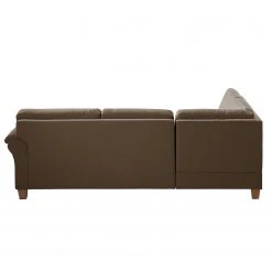 Ars Natura Ecksofa Davao - Microfaser -Wohnzimmermöbel boutique en ligne ecksofa davao microfaser ottomane davorstehend links mit schlaffunktion kokosnuss braun 4796792