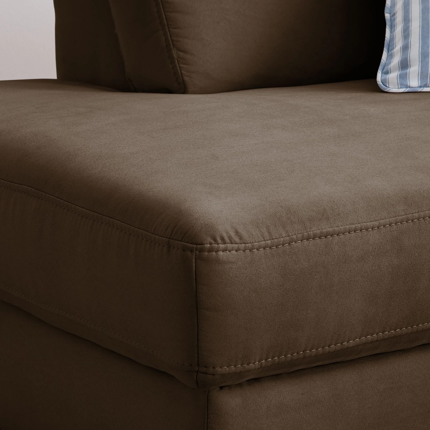 Ars Natura Ecksofa Davao - Braun - Ottomane davorstehend links 19 Ars Natura Ecksofa Davao - Braun - Ottomane davorstehend links – Bild 19