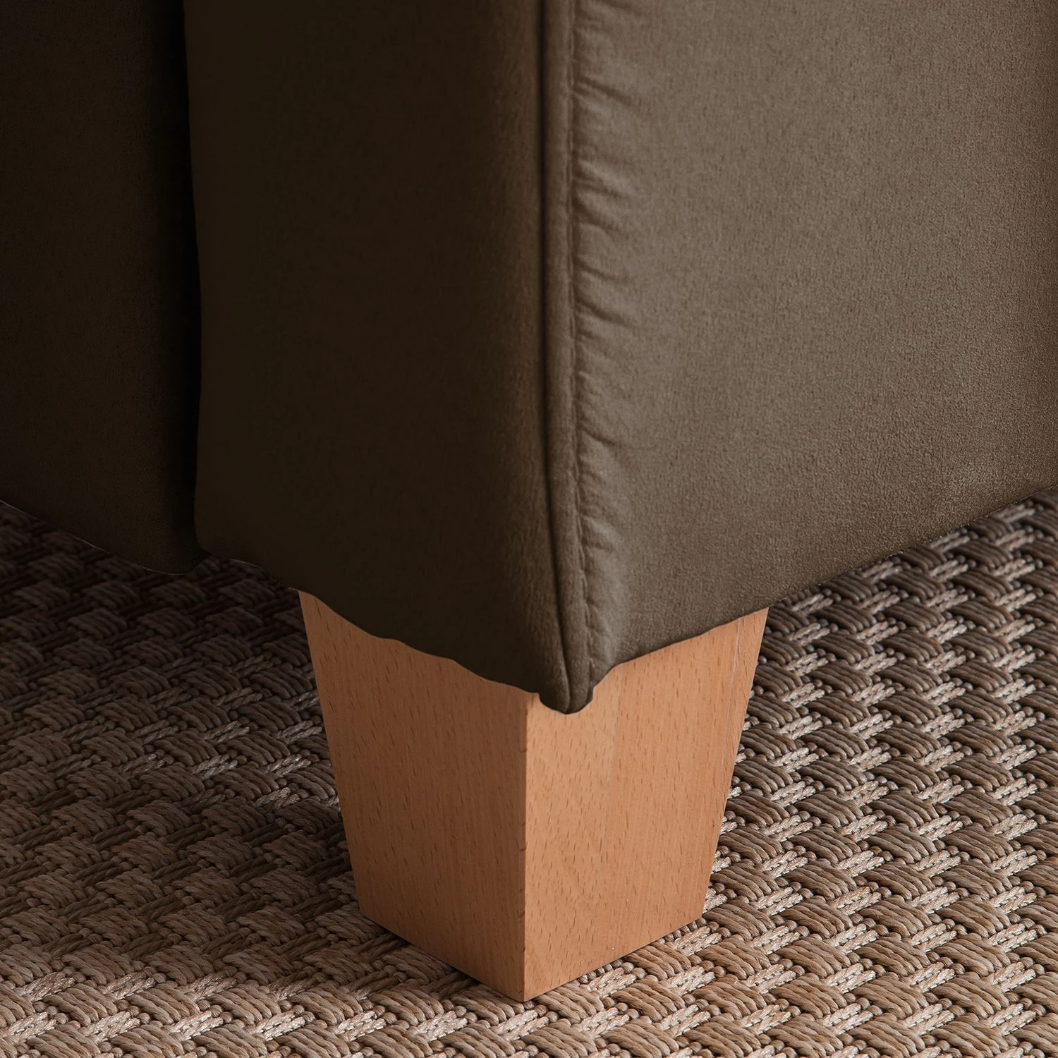 Ars Natura Ecksofa Davao - Braun - Ottomane davorstehend links 20 Ars Natura Ecksofa Davao - Braun - Ottomane davorstehend links – Bild 20