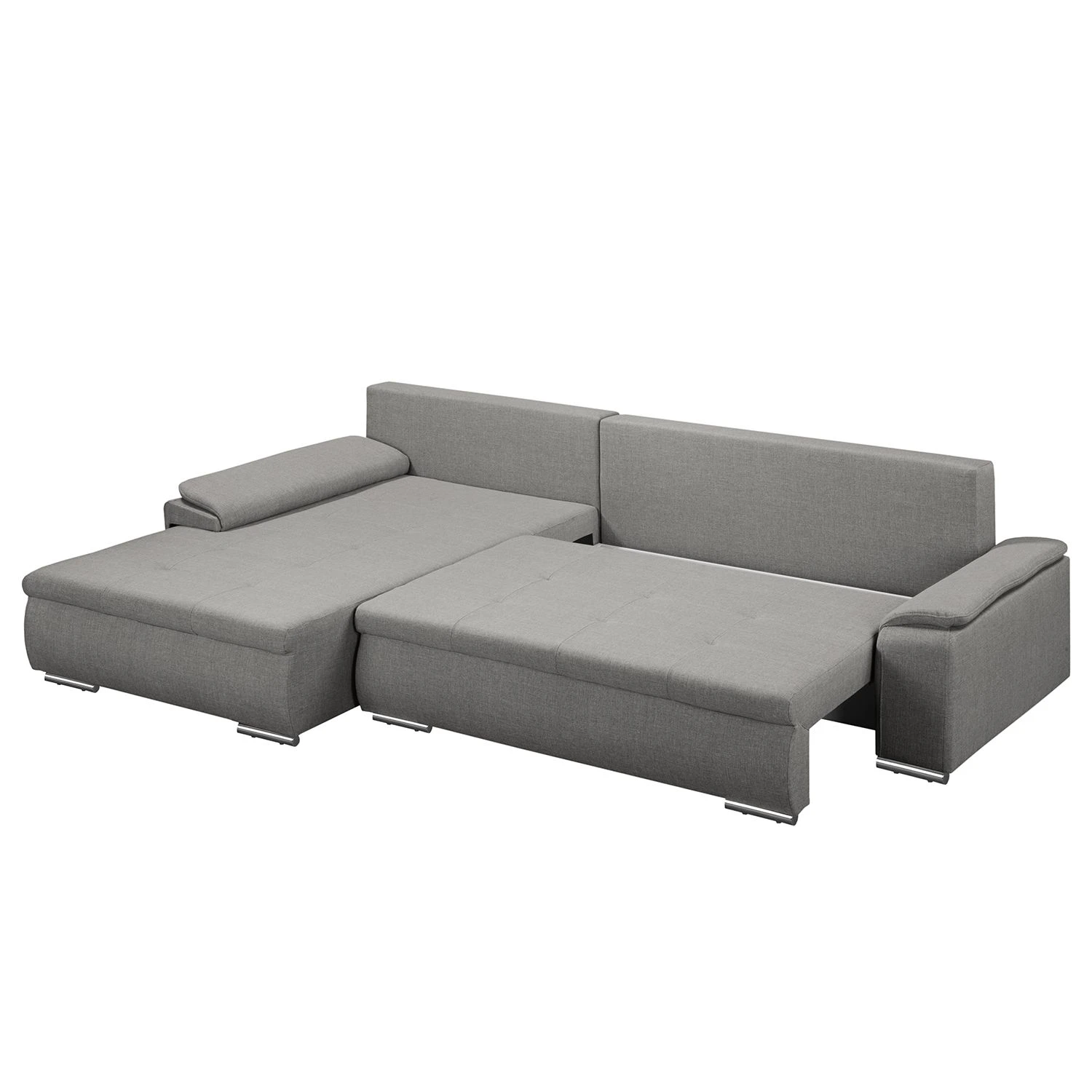 Fredriks Ecksofa Dengie (mit Schlaffunktion) - Strukturstoff 3 Fredriks Ecksofa Dengie (mit Schlaffunktion) - Strukturstoff – Bild 3