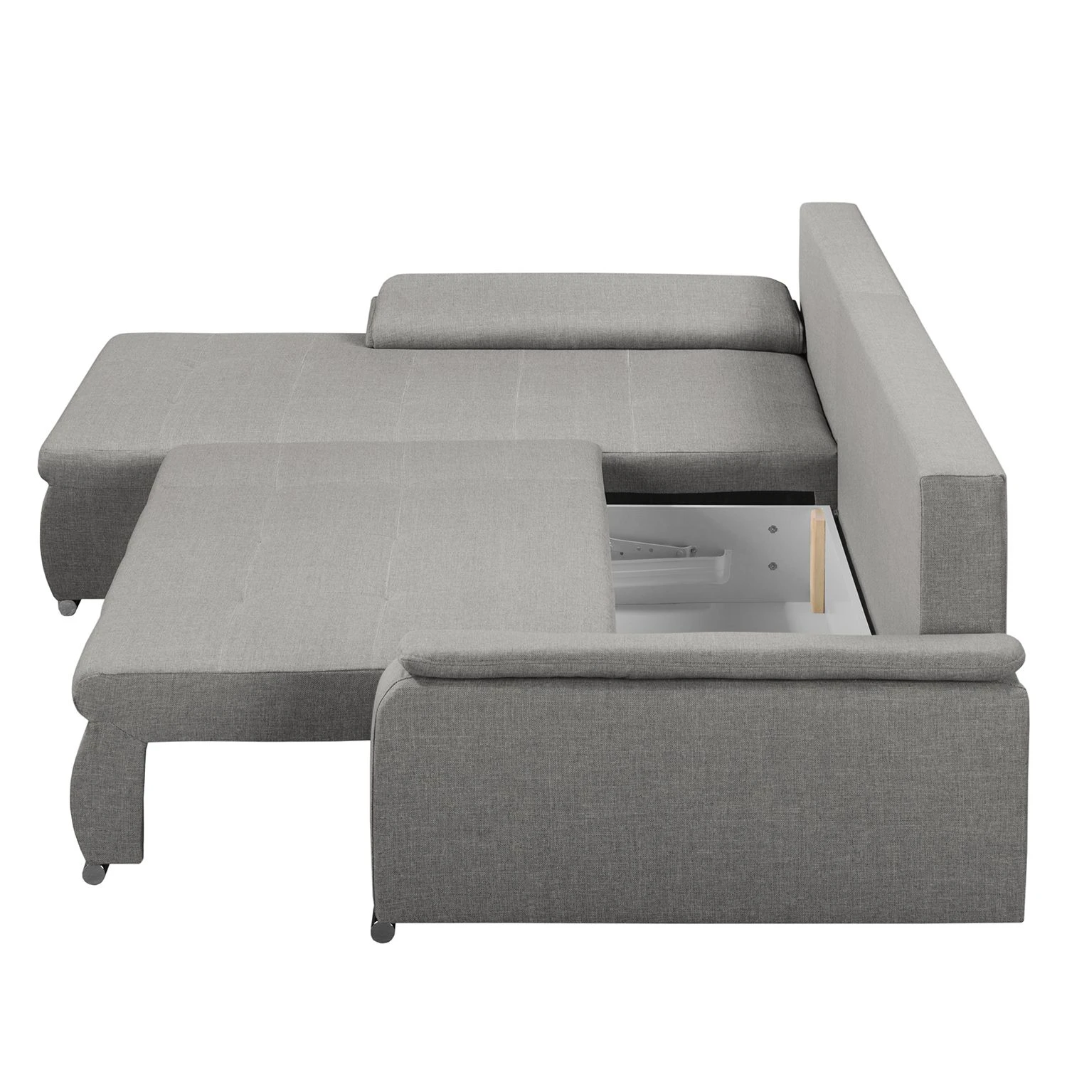 Fredriks Ecksofa Dengie (mit Schlaffunktion) - Strukturstoff 9 Fredriks Ecksofa Dengie (mit Schlaffunktion) - Strukturstoff – Bild 9