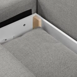 Fredriks Ecksofa Dengie (mit Schlaffunktion) - Strukturstoff 37 Fredriks Ecksofa Dengie (mit Schlaffunktion) - Strukturstoff -Wohnzimmermöbel boutique en ligne ecksofa dengie mit schlaffunktion strukturstoff longchair davorstehend links platin 5055328