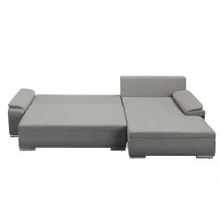 Fredriks Ecksofa Dengie (mit Schlaffunktion) - Strukturstoff -Wohnzimmermöbel boutique en ligne ecksofa dengie mit schlaffunktion strukturstoff longchair davorstehend rechts platin 5055628