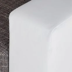 Fredriks Ecksofa Dublin I (mit Schlaffunktion) - Kunstleder/Strukturstoff - Weiß / Grau - Breite: 254 cm -Wohnzimmermöbel boutique en ligne ecksofa dublin mit schlaffunktion kunstleder stoff weiss 1403292