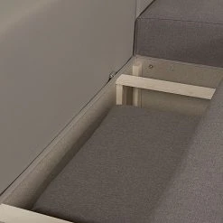 Fredriks Ecksofa Dublin I (mit Schlaffunktion) - Kunstleder/Strukturstoff - Taupe / Braun - Breite: 254 cm -Wohnzimmermöbel boutique en ligne ecksofa dublin mit schlaffunktion kunstleder taupe strukturstoff braun 289620