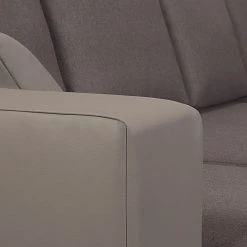 Fredriks Ecksofa Dublin I (mit Schlaffunktion) - Kunstleder/Strukturstoff - Taupe / Braun - Breite: 254 cm -Wohnzimmermöbel boutique en ligne ecksofa dublin mit schlaffunktion kunstleder taupe strukturstoff braun 289622