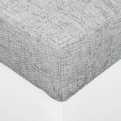 Fredriks Ecksofa Dulmen - mit Schlaffunktion / beidseitig montierbar - Kunstleder/Strukturstoff - Weiß / Hellgrau -Wohnzimmermöbel boutique en ligne ecksofa dulmen mit schlaffunktion beidseitig montierbar kunstleder strukturstoff weiss hellgrau 4965032