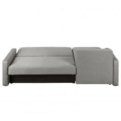 Fredriks Ecksofa El Calvario - (mit Schlaffunktion) Strukturstoff Longchair davorstehend links - Platin -Wohnzimmermöbel boutique en ligne ecksofa el calvario mit schlaffunktion strukturstoff longchair davorstehend links platin 4618956