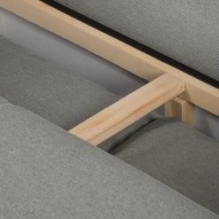 Fredriks Ecksofa El Calvario - (mit Schlaffunktion) Strukturstoff Longchair davorstehend links - Platin -Wohnzimmermöbel boutique en ligne ecksofa el calvario mit schlaffunktion strukturstoff longchair davorstehend links platin 4618980