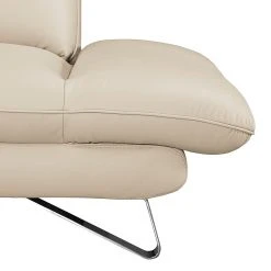 Fredriks Ecksofa Enzo - Ohne Kopfstütze -Wohnzimmermöbel boutique en ligne ecksofa enzo kunstleder taupe ottomane davorstehend links 420495