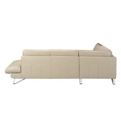 Fredriks Ecksofa Enzo - Ohne Kopfstütze -Wohnzimmermöbel boutique en ligne ecksofa enzo kunstleder taupe ottomane davorstehend links ohne kopfstuetze 3749648