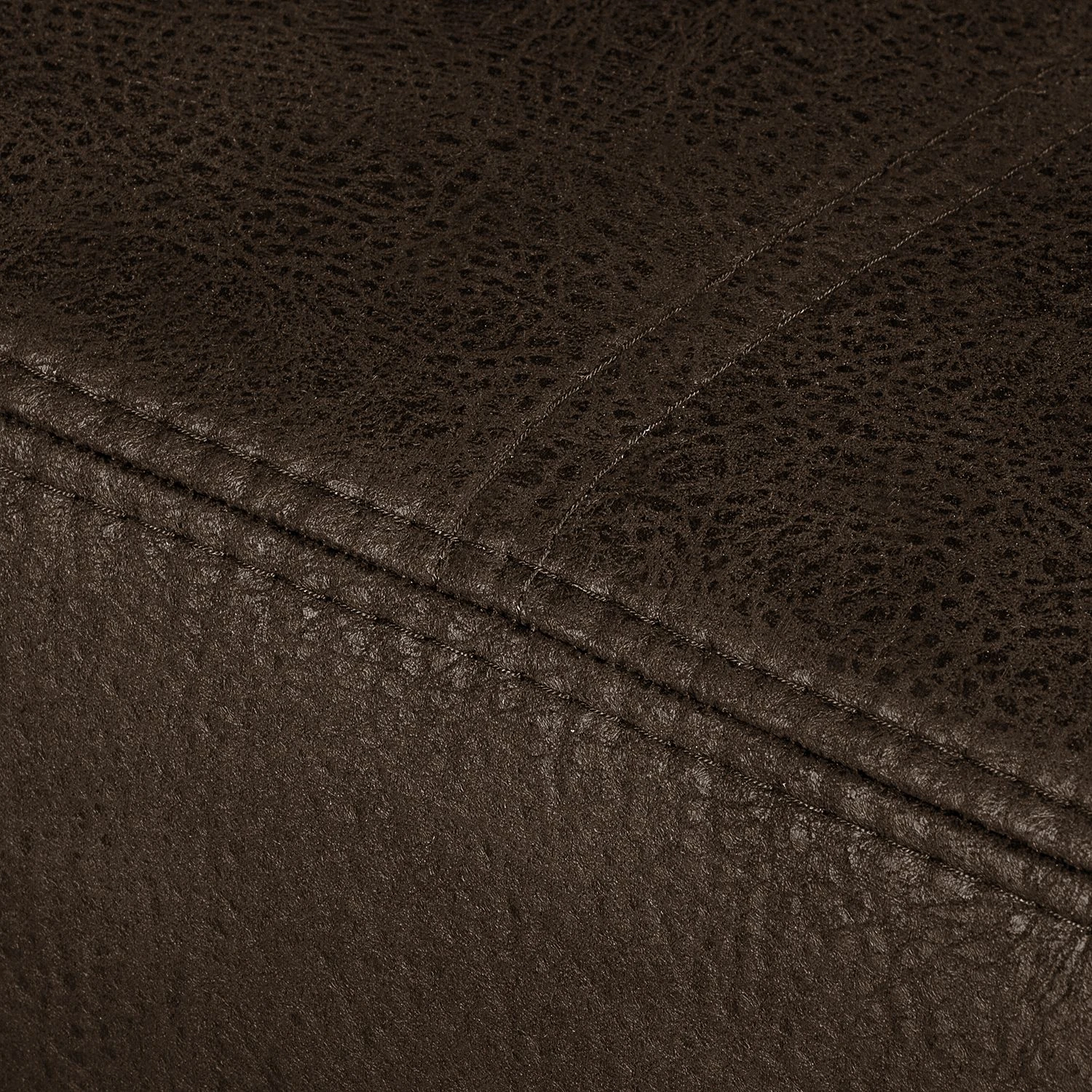 Ars manufacti Ecksofa Flesk Antiklederlook - Braun - Ottomane davorstehend links - Mit Hocker 12 Ars manufacti Ecksofa Flesk Antiklederlook - Braun - Ottomane davorstehend links - Mit Hocker – Bild 12