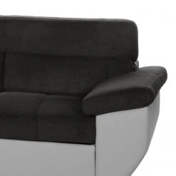 Cotta Ecksofa Estoi (mit Schlaffunktion) - Kunstleder / Flachgewebe - Kies / Dunkelbraun - Ottomane davorstehend links -Wohnzimmermöbel boutique en ligne ecksofa fuseta mit schlaffunktion kunstleder flachgewebe ottomane davorstehend links 4112232