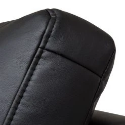 Fredriks Ecksofa Gigilio (mit Schlaffunktion) - Kunstleder Schwarz - Longchair beidseitig montierbar -Wohnzimmermöbel boutique en ligne ecksofa gigilio mit schlaffunktion kunstleder schwarz ottomane rechts links montierbar 1318541