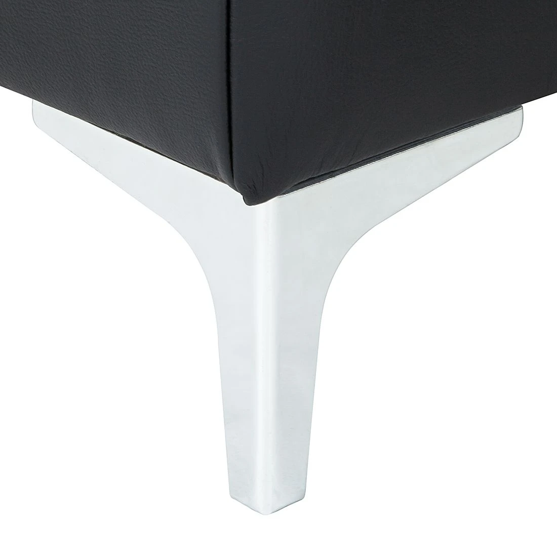 Loftscape Ecksofa Giulia Echtleder - Schwarz - Longchair davorstehend links 12 Loftscape Ecksofa Giulia Echtleder - Schwarz - Longchair davorstehend links – Bild 12