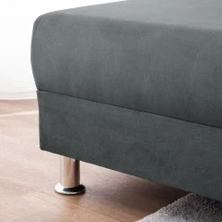 Roomscape Ecksofa Glenrock (mit Schlaffunktion) - beidseitig montierbar - Microfaser - Grau -Wohnzimmermöbel boutique en ligne ecksofa glenrock mit schlaffunktion beidseitig montierbar microfaser grau 4993300