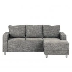 Loftscape Ecksofa Greenwood - Strukturstoff Lawan: Grau - Longchair davorstehend rechts -Wohnzimmermöbel boutique en ligne ecksofa greenwood strukturstoff longchair ottomane davorstehend rechts grau 4104980