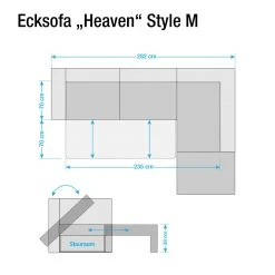 Tom Tailor Ecksofa Heaven Colors Style M Webstoff - Stoff TCU: 6 fresh blue - Longchair davorstehend rechts - Schlaffunktion - Bettkasten -Wohnzimmermöbel boutique en ligne ecksofa heaven colors style m webstoff longchair ottomane davorstehend rechts mit schlaffunktion hellblau 2752738