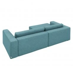 Tom Tailor Ecksofa Heaven Colors Style S Webstoff - Stoff TCU: 6 fresh blue - Longchair davorstehend links - Schlaffunktion -Wohnzimmermöbel boutique en ligne ecksofa heaven colors style s webstoff longchair ottomane davorstehend links mit schlaffunktion hellblau 2737186