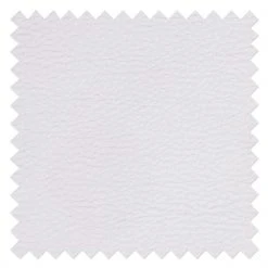 Roomscape Ecksofa Ilona (mit Schlaffunktion) - Kunstleder / Webstoff Weiß / Grau - Longchair davorstehend links -Wohnzimmermöbel boutique en ligne ecksofa ilona mit schlaffunktion kunstleder weiss webstoff grau ottomane davorstehend links 382951