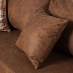 Loftscape Ecksofa Inywa (mit Schlaffunktion) - Antiklederlook - Microfaser Priya: Cognac - Mit Schlaffunktion -Wohnzimmermöbel boutique en ligne ecksofa inywa mit schlaffunktion beidseitig montierbar antiklederlook cognac 4789932