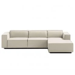 Ecksofa Kinx II Webstoff - Webstoff Osta: Altweiß - Longchair davorstehend rechts - Keine Funktion -Wohnzimmermöbel boutique en ligne ecksofa kinx ii webstoff longchair davorstehend rechts stoff osta altweiss 4331096