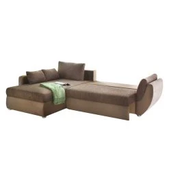 Home Design Ecksofa Kuhmo - Strukturstoff/Microfaser Braun - Ottomane beidseitig montierbar 11 Home Design Ecksofa Kuhmo - Strukturstoff/Microfaser Braun - Ottomane beidseitig montierbar -Wohnzimmermöbel boutique en ligne ecksofa kuhmo strukturstoff microfaser braun ottomane davorstehend links 255576