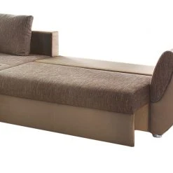 Home Design Ecksofa Kuhmo - Strukturstoff/Microfaser Braun - Ottomane beidseitig montierbar 14 Home Design Ecksofa Kuhmo - Strukturstoff/Microfaser Braun - Ottomane beidseitig montierbar -Wohnzimmermöbel boutique en ligne ecksofa kuhmo strukturstoff microfaser braun ottomane davorstehend links 255578