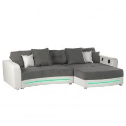 Loftscape Ecksofa Lanai Kunstleder / Microfaser - Grauweiß 24 Loftscape Ecksofa Lanai Kunstleder / Microfaser - Grauweiß -Wohnzimmermöbel boutique en ligne ecksofa lanai inkl beleuchtung beidseitig montierbar kunstleder microfaser grau weiss 4420916