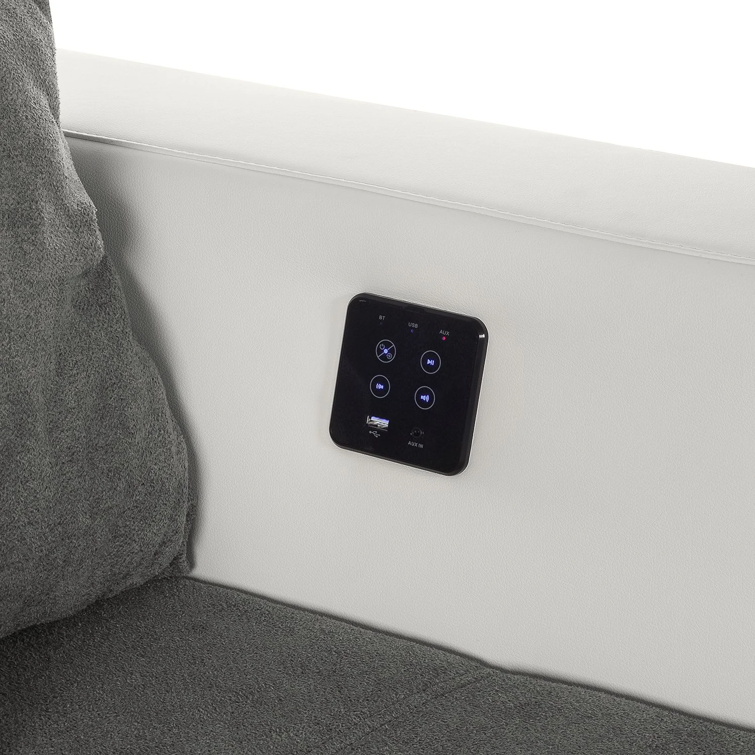 Loftscape Ecksofa Lanai Kunstleder / Microfaser - Grauweiß 13 Loftscape Ecksofa Lanai Kunstleder / Microfaser - Grauweiß – Bild 13