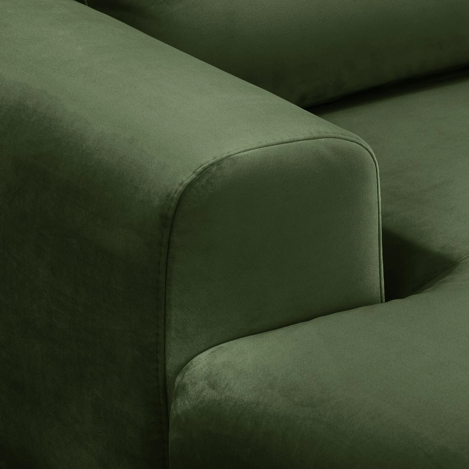 Mørteens Ecksofa Lauris - Antikgrün - Longchair davorstehend links 9 Mørteens Ecksofa Lauris - Antikgrün - Longchair davorstehend links – Bild 9