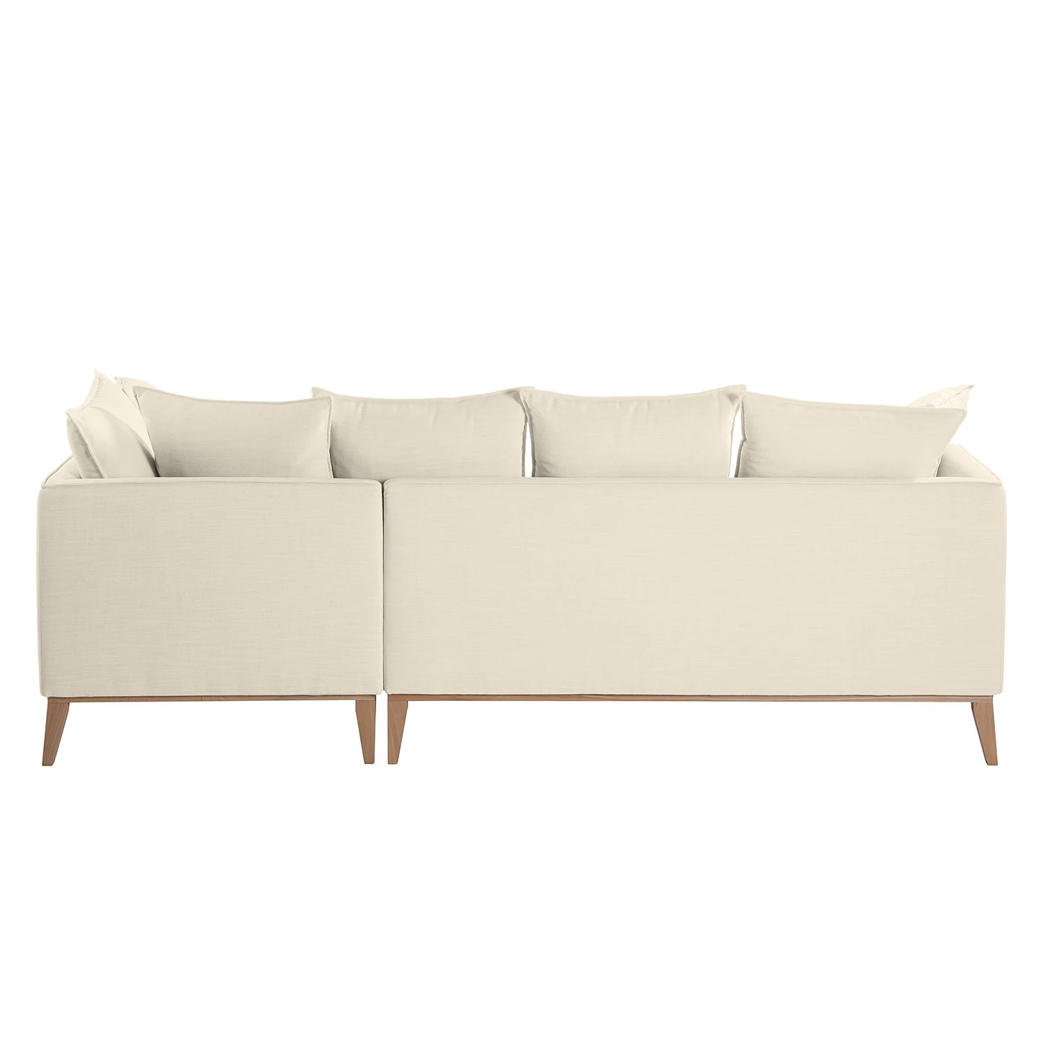 Eva Padberg Collection Ecksofa Lavina Webstoff - Stoff Moretey: Cremeweiß - Ottomane davorstehend rechts 6 Eva Padberg Collection Ecksofa Lavina Webstoff - Stoff Moretey: Cremeweiß - Ottomane davorstehend rechts – Bild 6