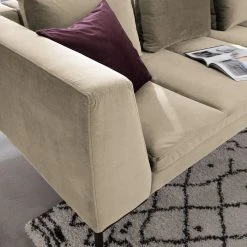 Studio Copenhagen Ecksofa Madison III - Samt - Samt Shyla: Beige - Ecke davorstehend rechts 8 Studio Copenhagen Ecksofa Madison III - Samt - Samt Shyla: Beige - Ecke davorstehend rechts -Wohnzimmermöbel boutique en ligne ecksofa madison iii samt 3 sitzer davorstehend rechts stoff shyla beige 5169928