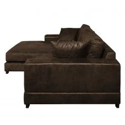 Fredriks Ecksofa Mandor Antiklederlook - Braun - Longchair davorstehend links -Wohnzimmermöbel boutique en ligne ecksofa mandor antiklederlook braun 4475164