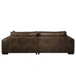 Fredriks Ecksofa Mandor Antiklederlook - Braun - Longchair davorstehend links -Wohnzimmermöbel boutique en ligne ecksofa mandor antiklederlook braun 4475168