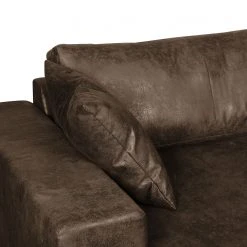 Fredriks Ecksofa Mandor Antiklederlook - Braun - Longchair davorstehend links -Wohnzimmermöbel boutique en ligne ecksofa mandor antiklederlook braun 4475180