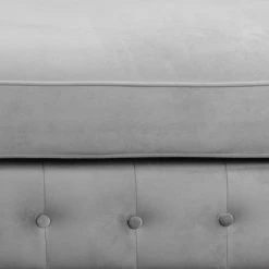 Velvet Studio Ecksofa Marau - Lichtgrau - Longchair davorstehend rechts -Wohnzimmermöbel boutique en ligne ecksofa marau samt longchair davorstehend rechts hellgrau 4950536