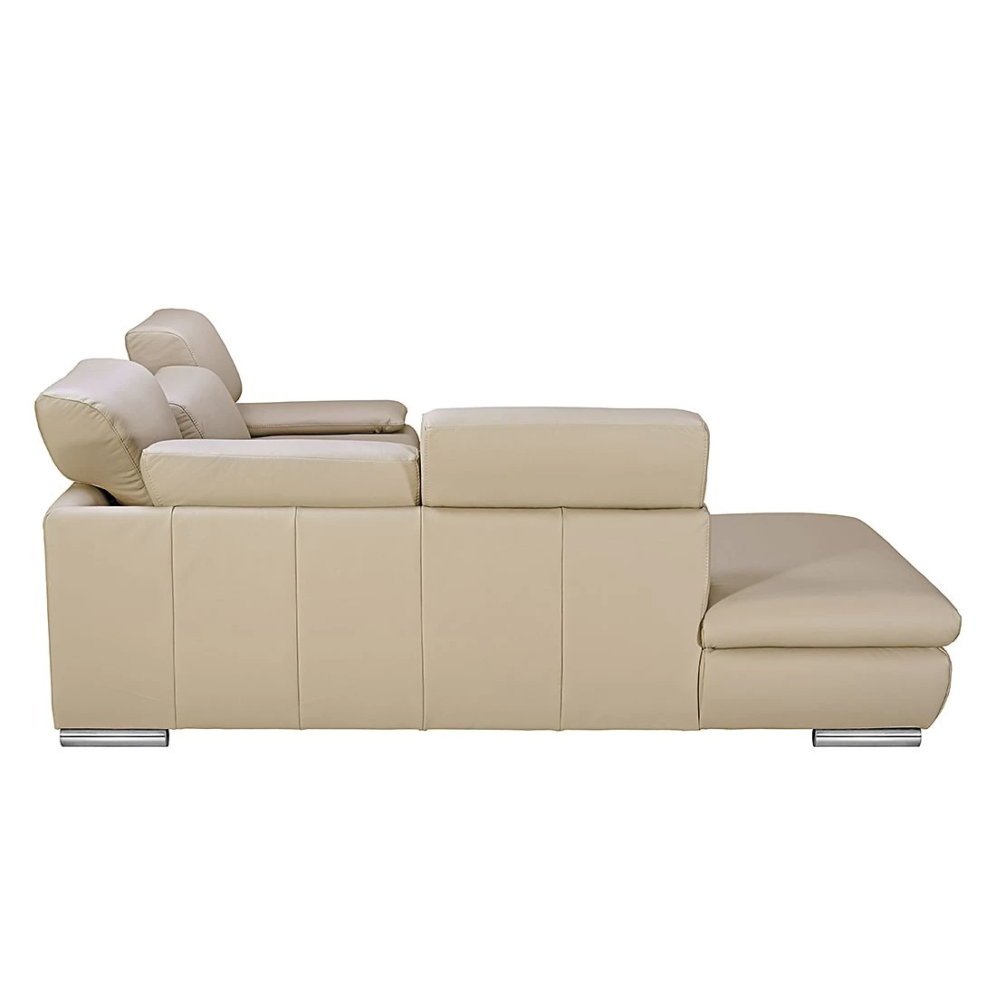 Fredriks Ecksofa Masca I Echtleder - Beige - Longchair davorstehend links - Keine Funktion 5 Fredriks Ecksofa Masca I Echtleder - Beige - Longchair davorstehend links - Keine Funktion – Bild 5