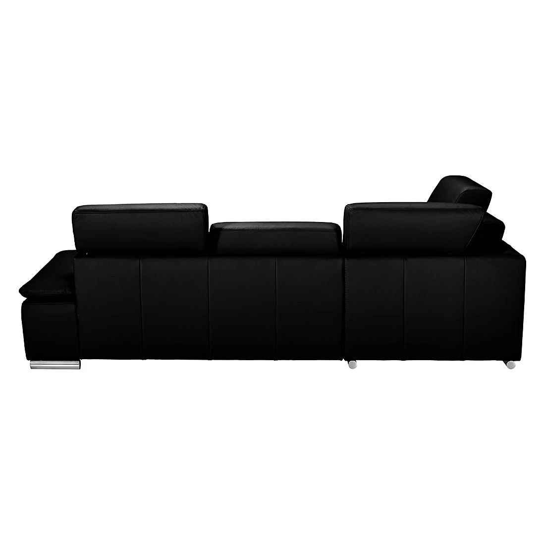 Fredriks Ecksofa Masca - Kunstleder Schwarz - Ottomane davorstehend links - mit Schlaffunktion 7 Fredriks Ecksofa Masca - Kunstleder Schwarz - Ottomane davorstehend links - mit Schlaffunktion – Bild 7