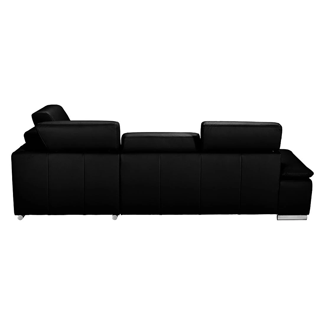 Fredriks Ecksofa Masca - Kunstleder Schwarz - Ottomane davorstehend rechts - ohne Schlaffunktion 8 Fredriks Ecksofa Masca - Kunstleder Schwarz - Ottomane davorstehend rechts - ohne Schlaffunktion – Bild 8