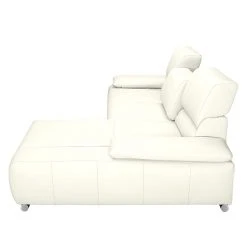 Fredriks Ecksofa Masca - Kunstleder Weiß - Longchair davorstehend rechts - ohne Schlaffunktion -Wohnzimmermöbel boutique en ligne ecksofa masca kunstleder weiss longchair davorstehend rechts 471128