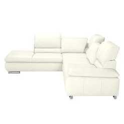 Fredriks Ecksofa Masca - Kunstleder Weiß - Ottomane davorstehend links - mit Schlaffunktion -Wohnzimmermöbel boutique en ligne ecksofa masca kunstleder weiss ottomane davorstehend links 444763