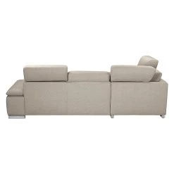 Fredriks Ecksofa Masca I Strukturstoff - Beige - Longchair davorstehend links - Schlaffunktion -Wohnzimmermöbel boutique en ligne ecksofa masca strukturstoff beige ottomane davorstehend links 1062422