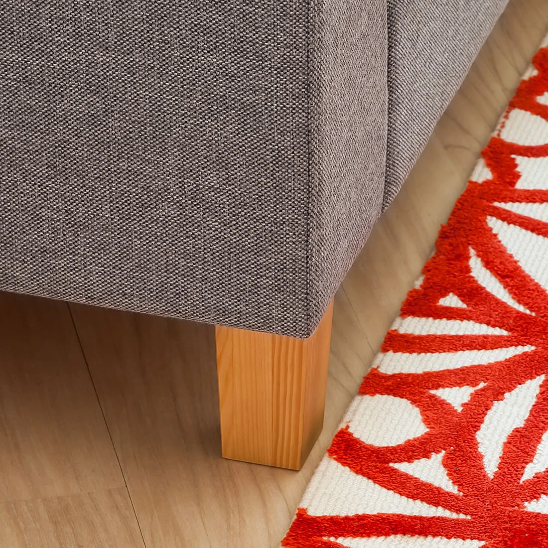 Ars Natura Ecksofa Masion - Strukturstoff - Grau 12 Ars Natura Ecksofa Masion - Strukturstoff - Grau – Bild 12