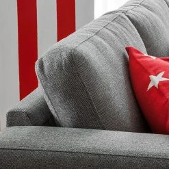 Ars Natura Ecksofa Masion - Strukturstoff - Grau 30 Ars Natura Ecksofa Masion - Strukturstoff - Grau -Wohnzimmermöbel boutique en ligne ecksofa masion stoff anthrazit ottomane links oder rechts montierbar 581026