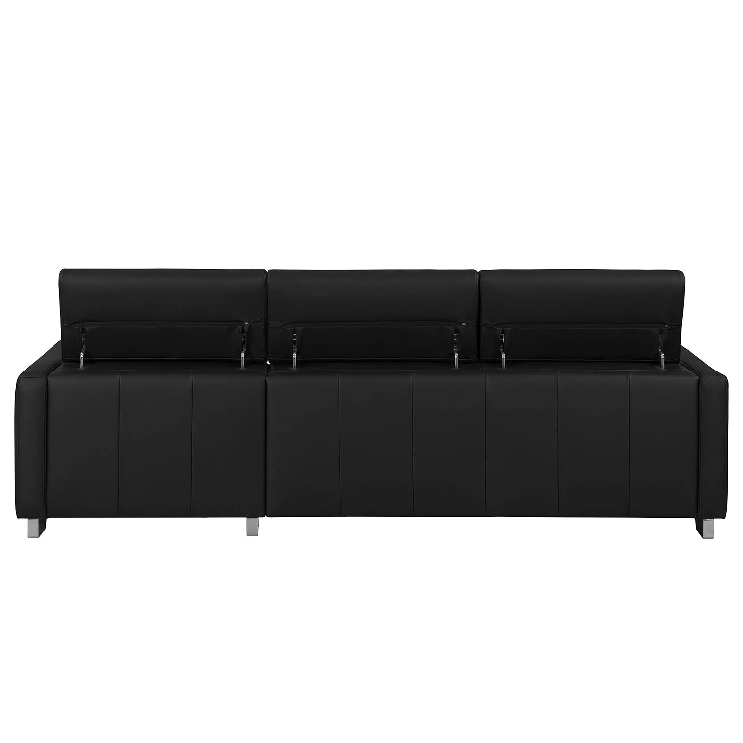 Fredriks Ecksofa Menfi II Echtleder - Schwarz - Longchair davorstehend rechts 7 Fredriks Ecksofa Menfi II Echtleder - Schwarz - Longchair davorstehend rechts – Bild 7