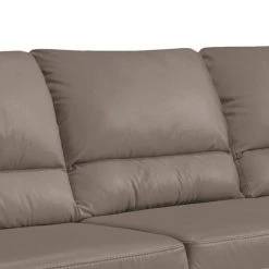 Cotta Ecksofa Kevin (mit Schlaffunktion) - Echtleder Taupe - Ottomane davorstehend rechts -Wohnzimmermöbel boutique en ligne ecksofa nebolo mit schlaffunktion echtleder taupe ottomane davorstehend rechts 343431